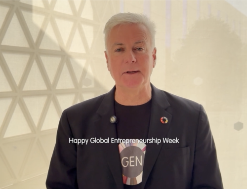 GEN President Jonathan Ortmans opens GEW UK 2024